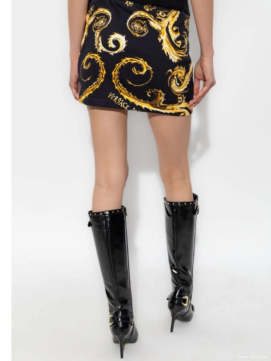 Affordable skirt Barocco-print Jeans Women Couture Versace 0701